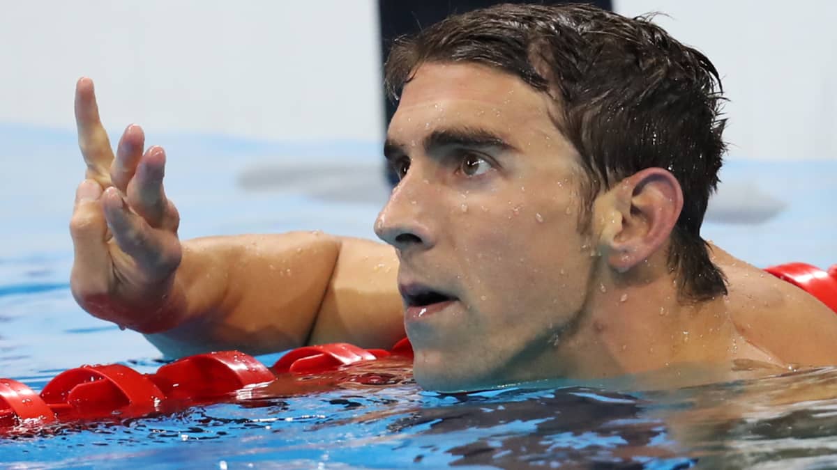 Michael Phelps.