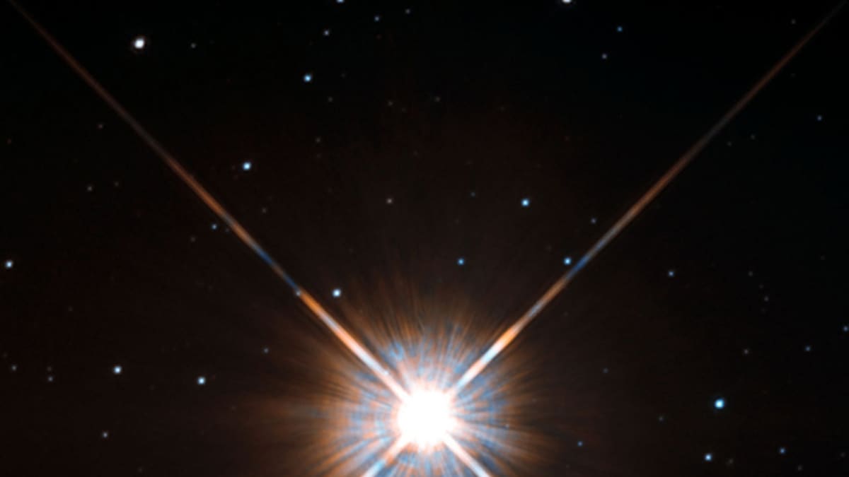 Proxima Centauri -tähti.
