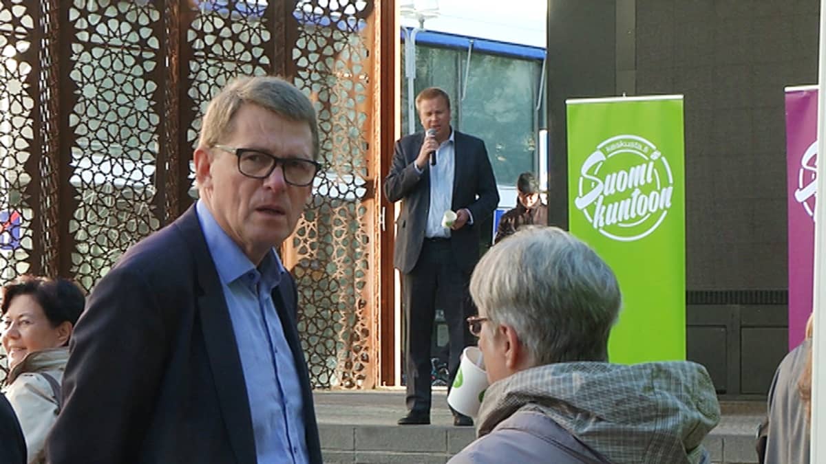 Matti Vanhanen ja Antti Kaikkonen.