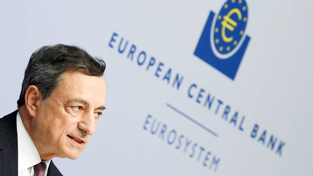Euroopan keskuspankin pääjohtaja Mario Draghi.