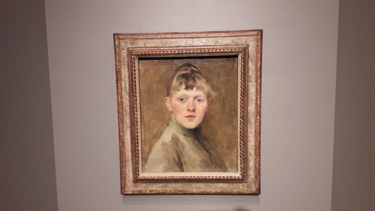 Helene Schjerfbeckin omakuva