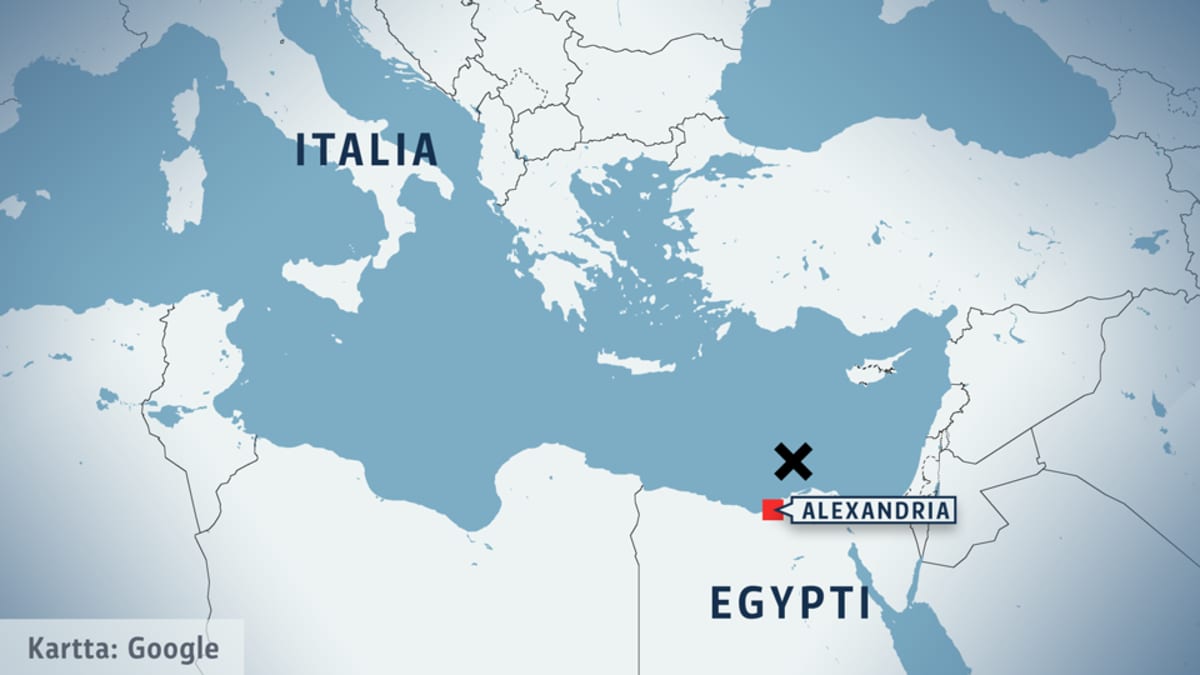 Satoja siirtolaisia kuljettanut alus kaatunut Egyptissä – yli 40 kuollut |  Yle Uutiset
