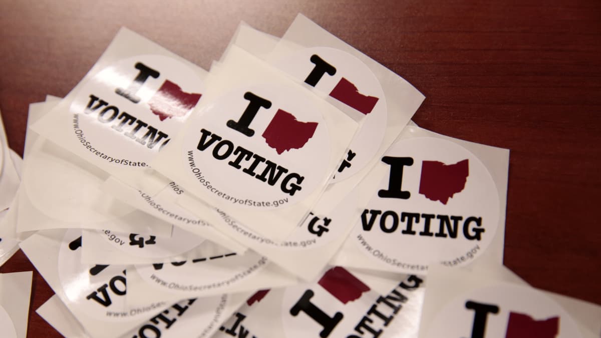 Ohio äänestystarrat USA vaalit 2012