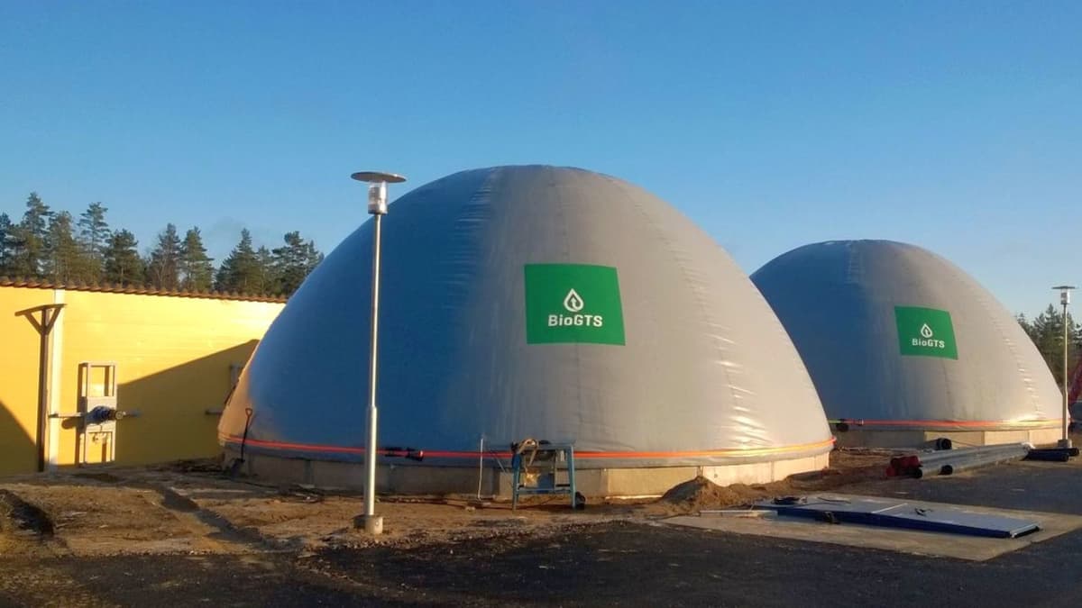 BioGTS rakensi Haminan Energialle alkuvuodesta käynnistyneen Vironlahden biokaasulaitoksen.