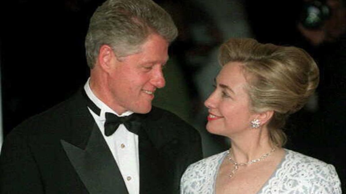 Bill ja Hillary Clinton vuonna 1996.
