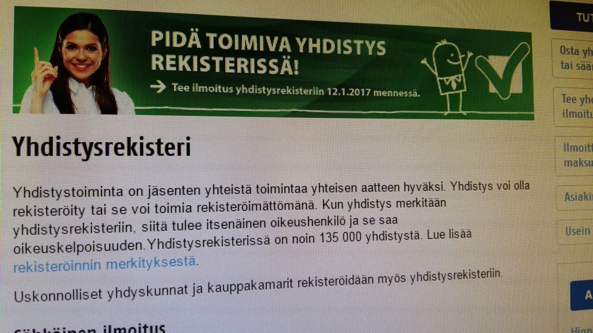 2500 yhdistystä poistumassa Lapista | Yle Uutiset