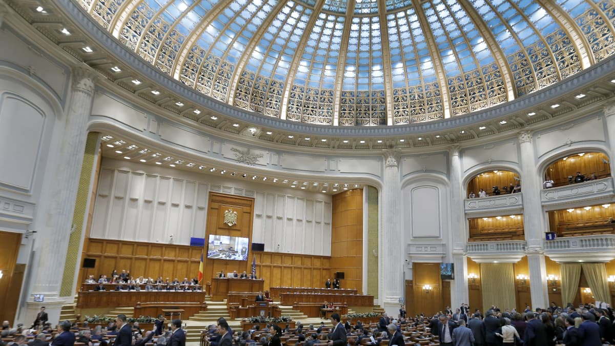 Romanian parlamentin istunto tiistaina 7.2.2017