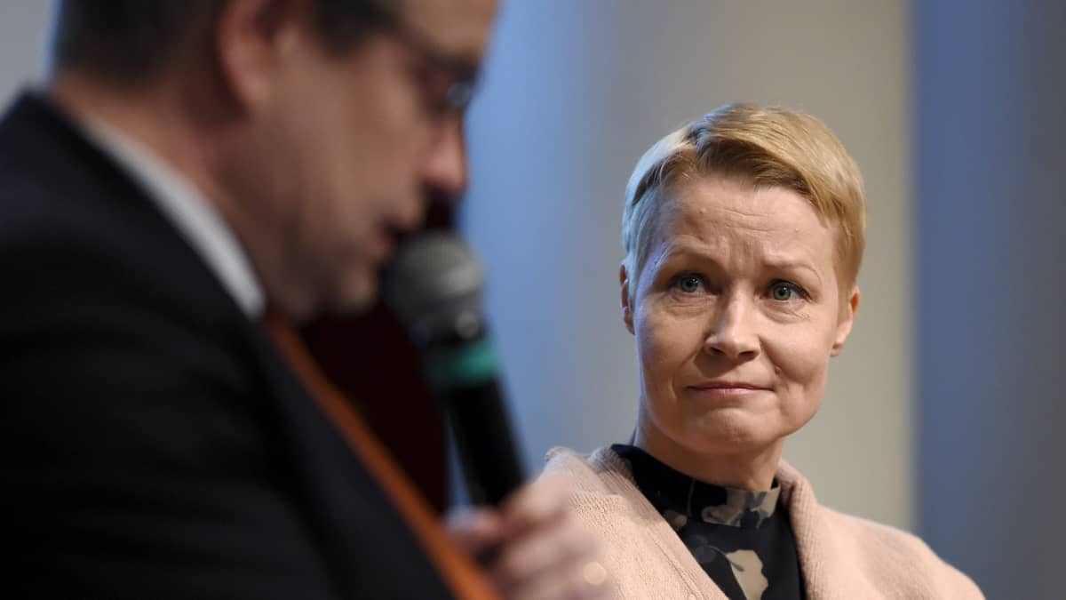 EVAn johtaja Matti Apunen (vas.) ja Me-säätiön toimitusjohtaja Ulla Nord 
