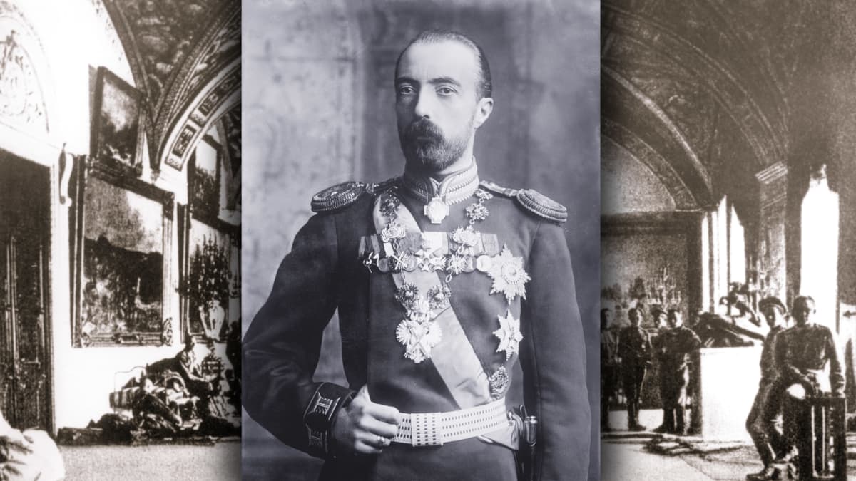 Venäjän suuriruhtinas Mikael Aleksandrovitš Romanov.