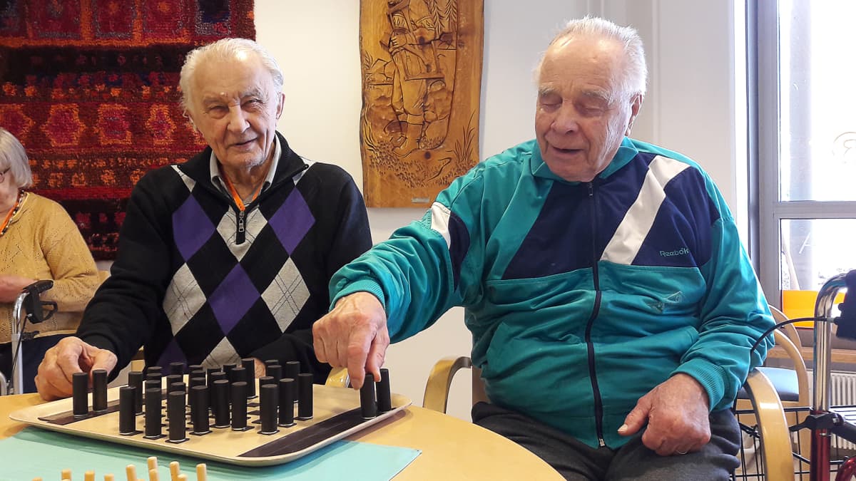 Martti Nikula ja Paavo Olkkonen.