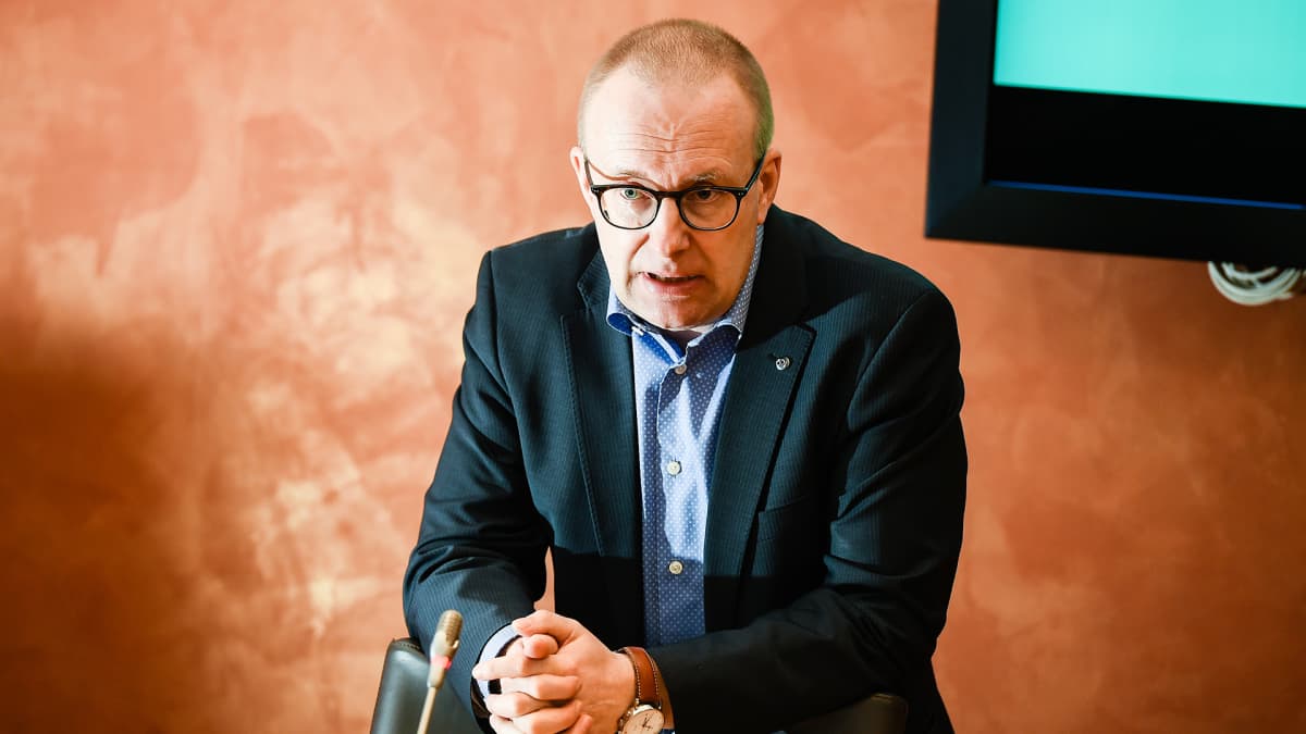 SAK:n puheenjohtaja Jarkko Eloranta.