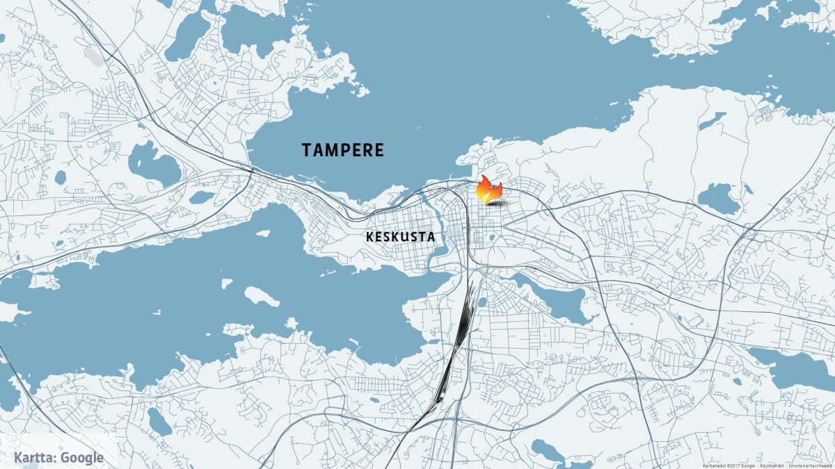 Raju tulipalo tuhosi asunnon Tampereen keskustassa – yksi sairaalaan,  kymmeniä ihmisiä evakuoitiin | Yle Uutiset