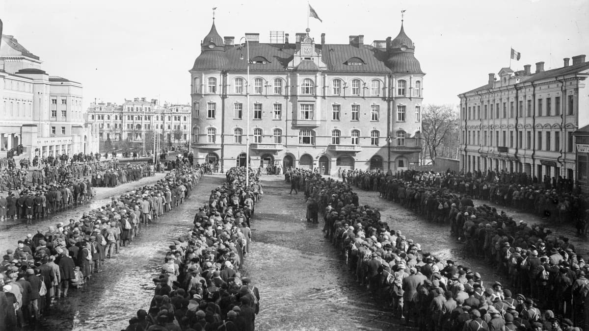 100 years ago today: Reds take Tampere, Finnish Civil War begins | News |  Yle Uutiset
