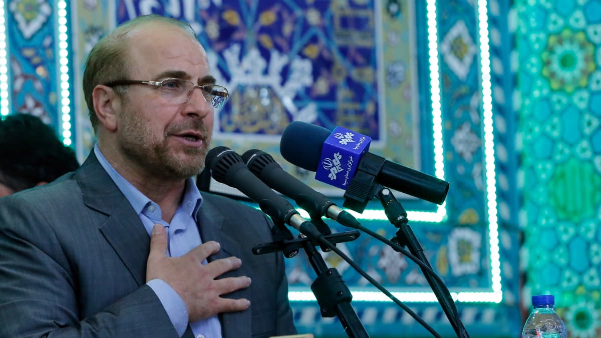 Teheranin pormestari Mohammad Bagher Ghalibaf 