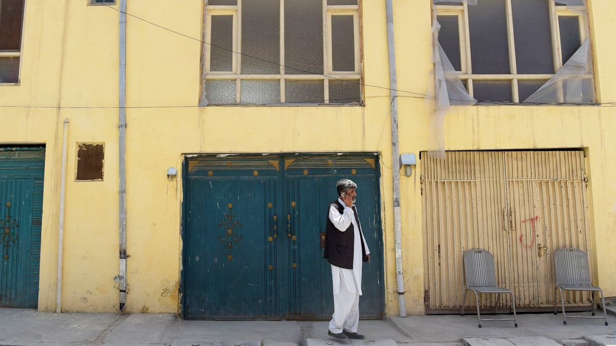 Kabulissa sijaitseva kansainvälinen vierasmaja, johon hyökättiin 21. toukokuuta. Iskussa siepattiin suomalaisnainen ja tapettiin saksalainen nainen sekä paikallinen vartija. 
