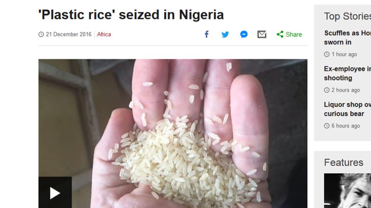 Kasvaville ruokamarkkinoille mahtuu väärennöksiä – Afrikkaan laivataan  syömäkelvotonta riisiä | Yle Uutiset