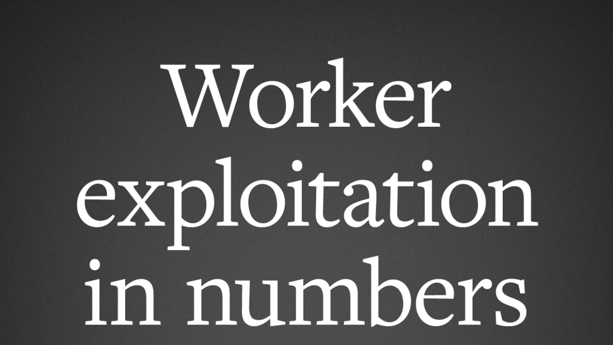 Worker exploitation
