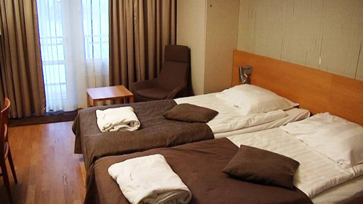 Hotellihuone.