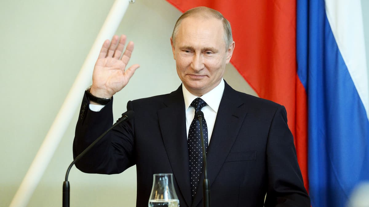 Presidentti Vladimir Putin.