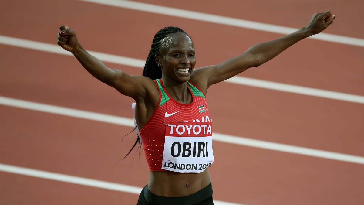 Hellen Obiri, 5000 metrin maailmanmestari 
