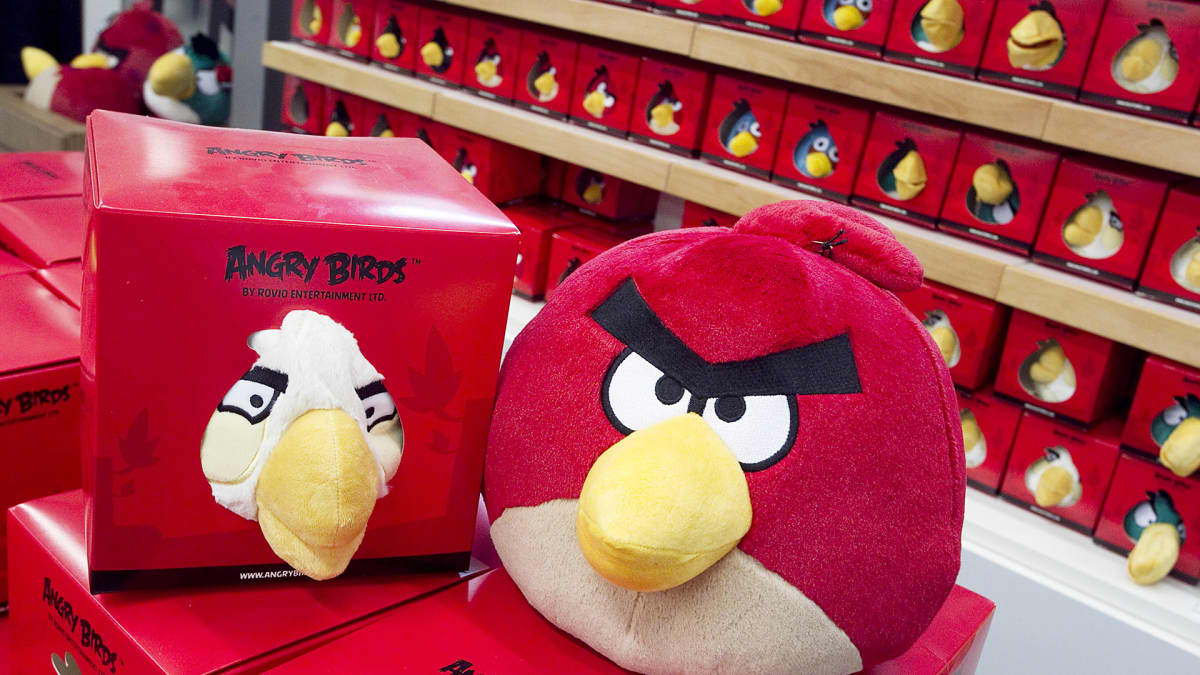 angry birds hahmoja