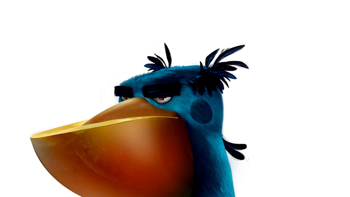Pelihahmo Angry Birds Evolution pelistä.