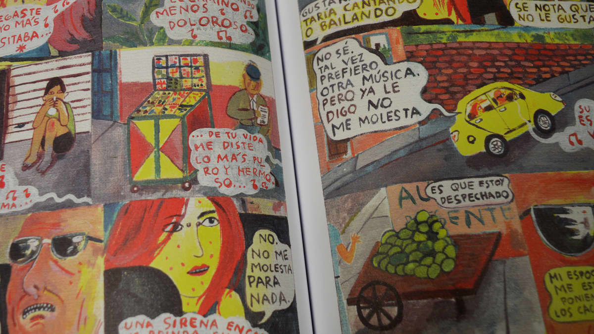 Powerpaolan sarjakuvat kertovat Kolumbian Medellinin arjesta. 
