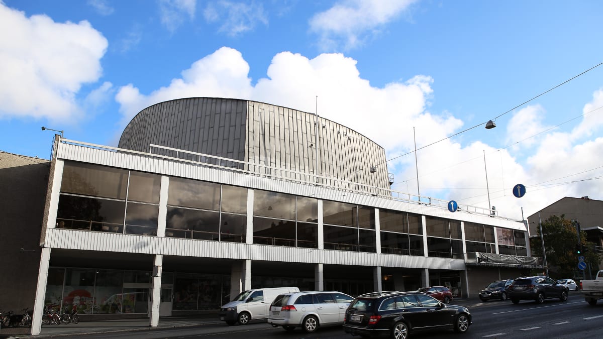 Turun konserttitalon julkisivu.