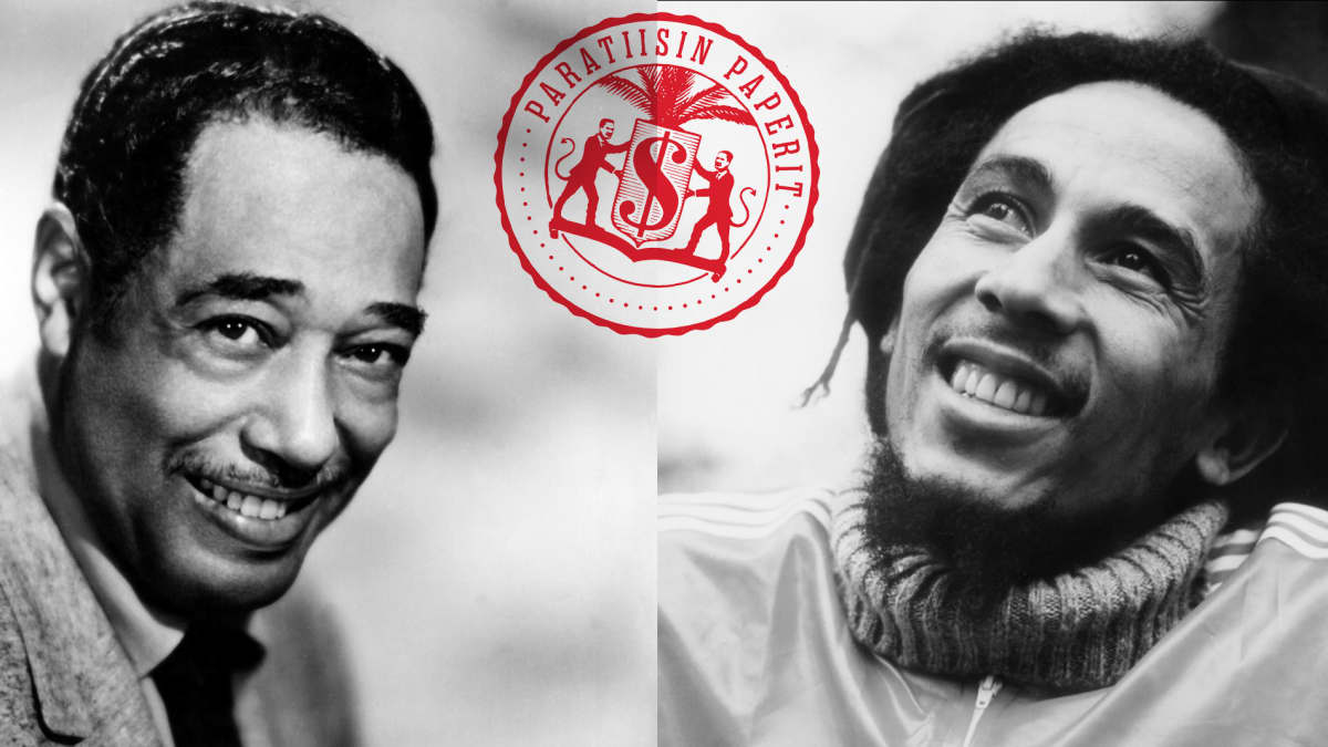 Duke Ellington ja Bob Marley.