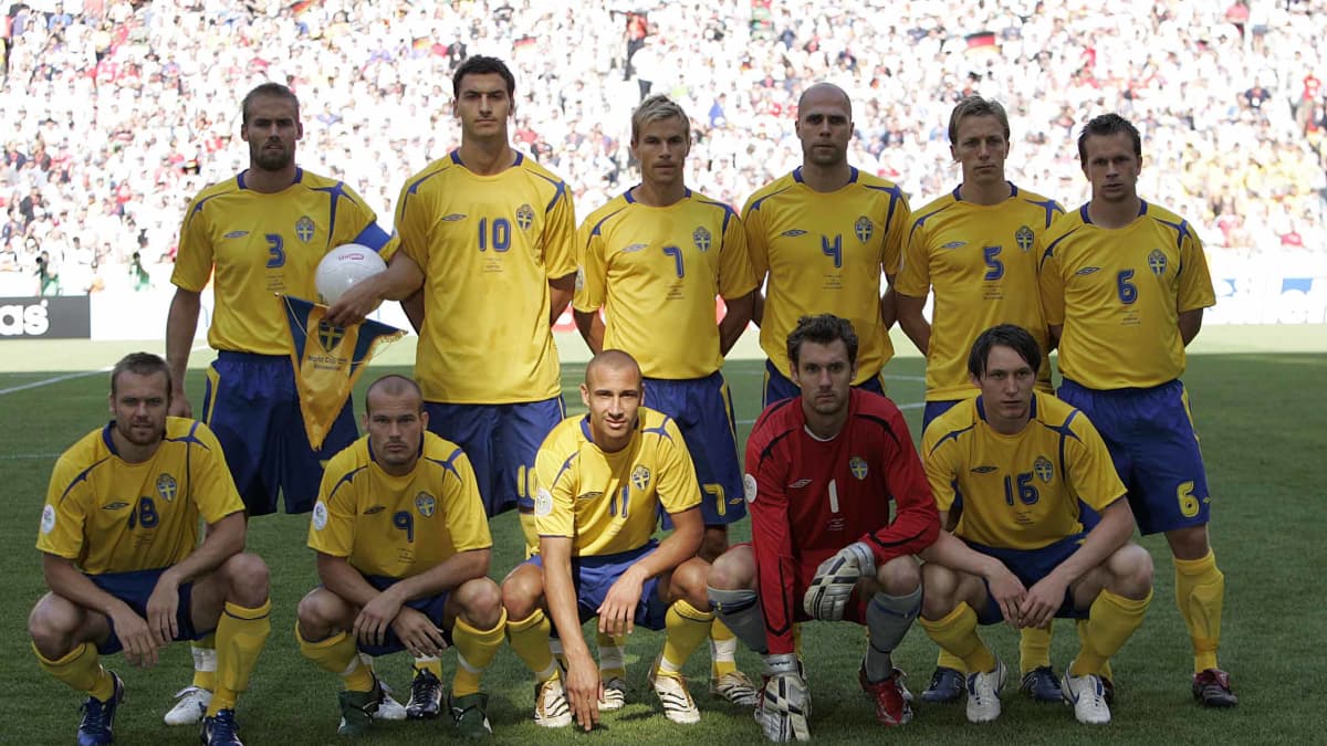 Ruotsin maajoukkue MM-kisoissa 2006.