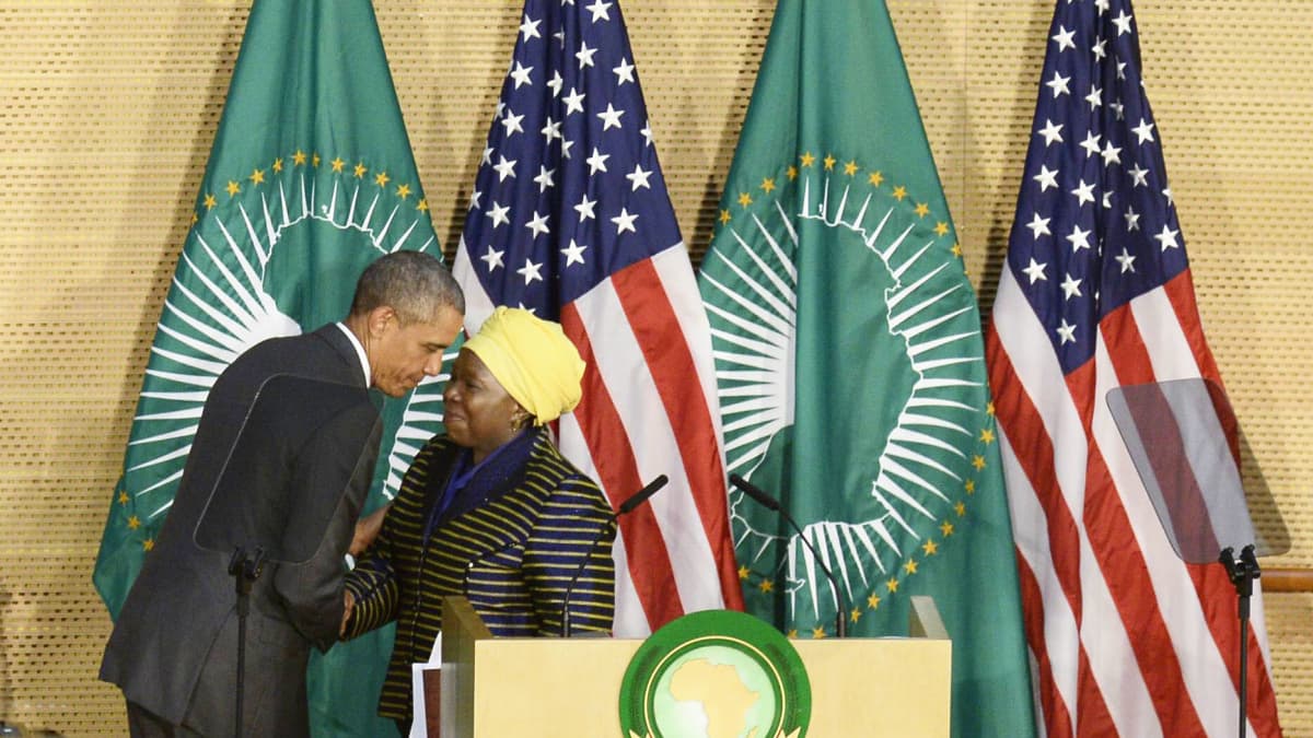 Barak Obama ja Dlamini-Zuma