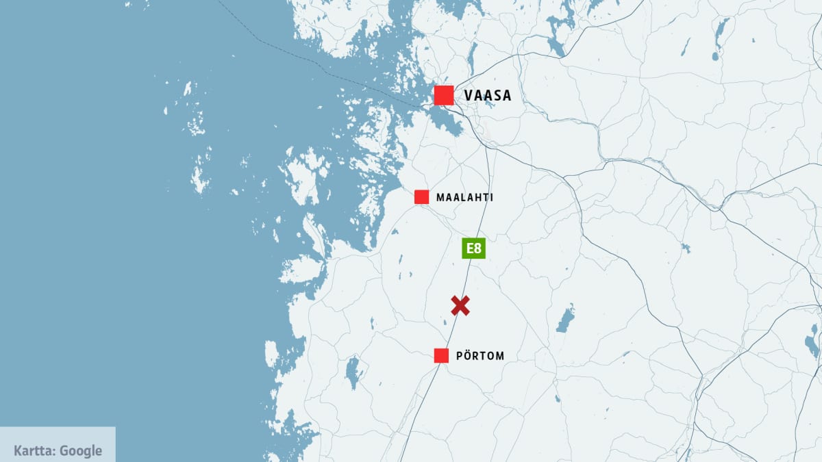 Two die in head-on collision near Vaasa | News | Yle Uutiset