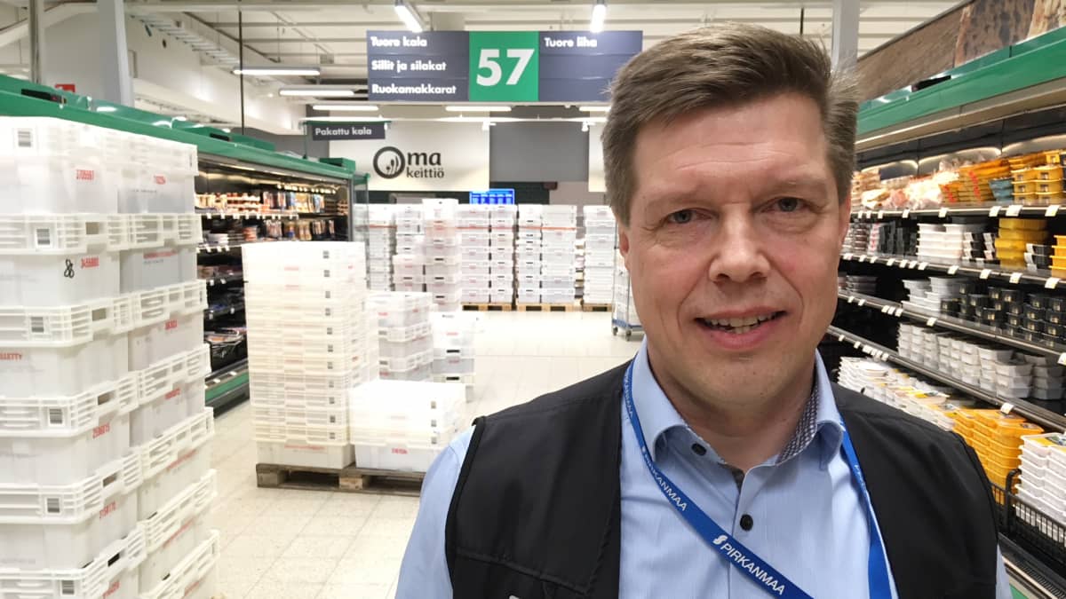 Mikko Mäki Kalevan Prismassa