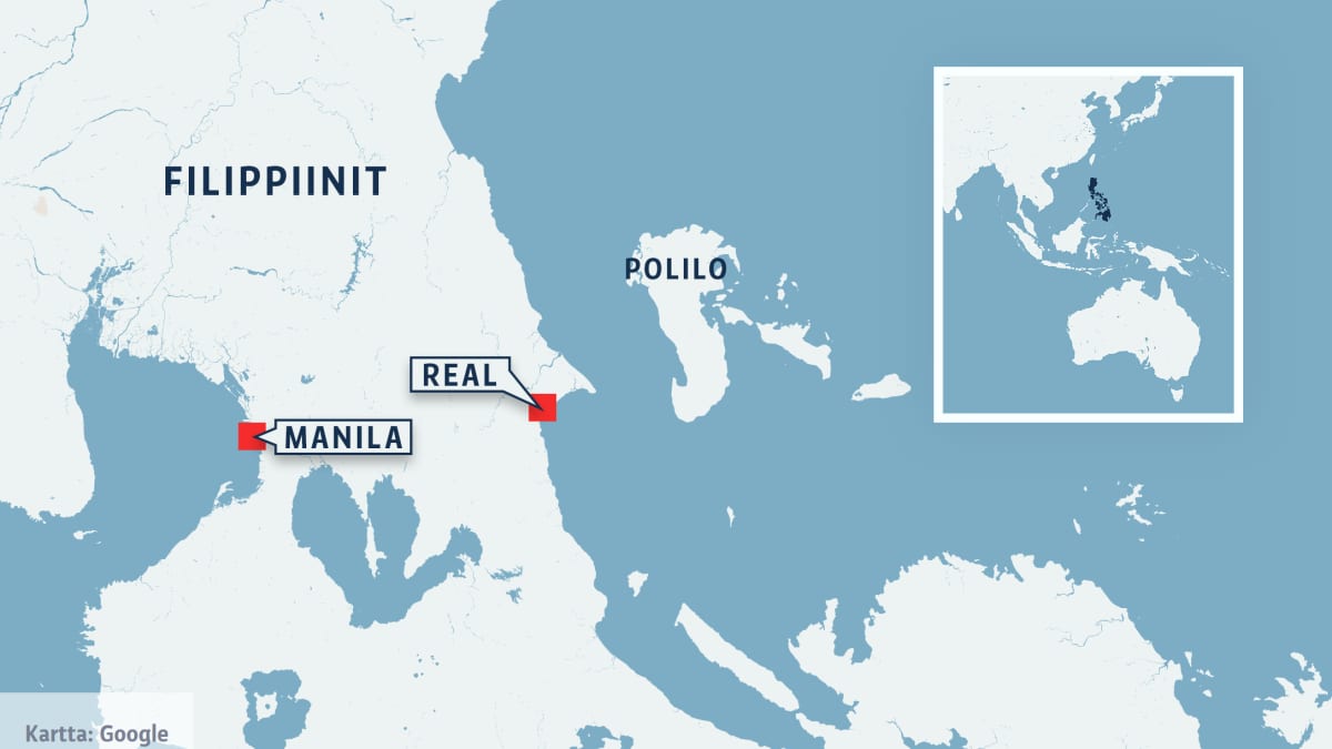 Filippiineillä kaatui yli 250 matkustajan lautta kovassa aallokossa | Yle  Uutiset