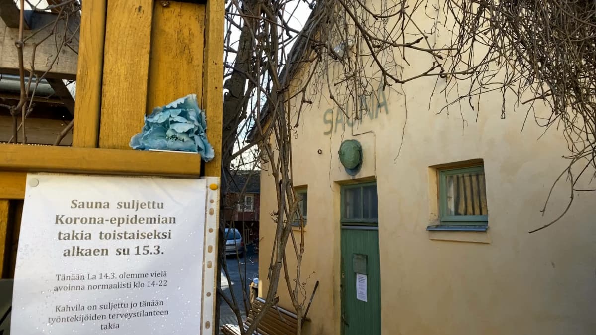 Selvitimme, miten yleiset saunat avautuvat Tampereella: varaudu  jonottamaan, oma pefletti mukaan | Yle Uutiset