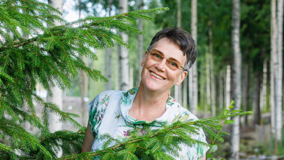 Centre Party candidate Riitta Raatikainen.