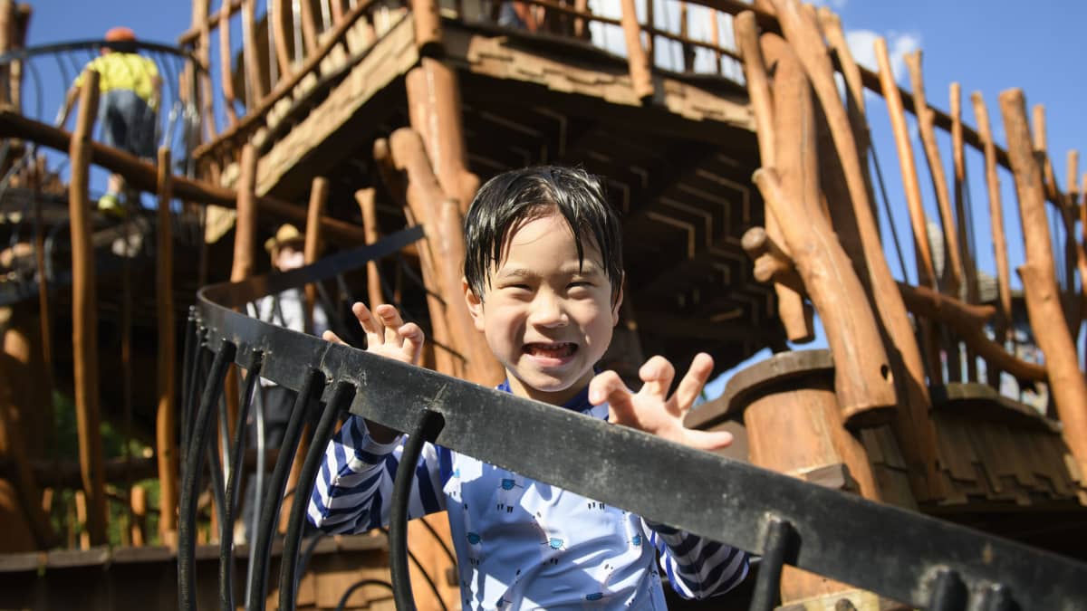 Viisivuotias Seiji Kajino sanoo, että Muumipeikko on paras, koska se on söpö.