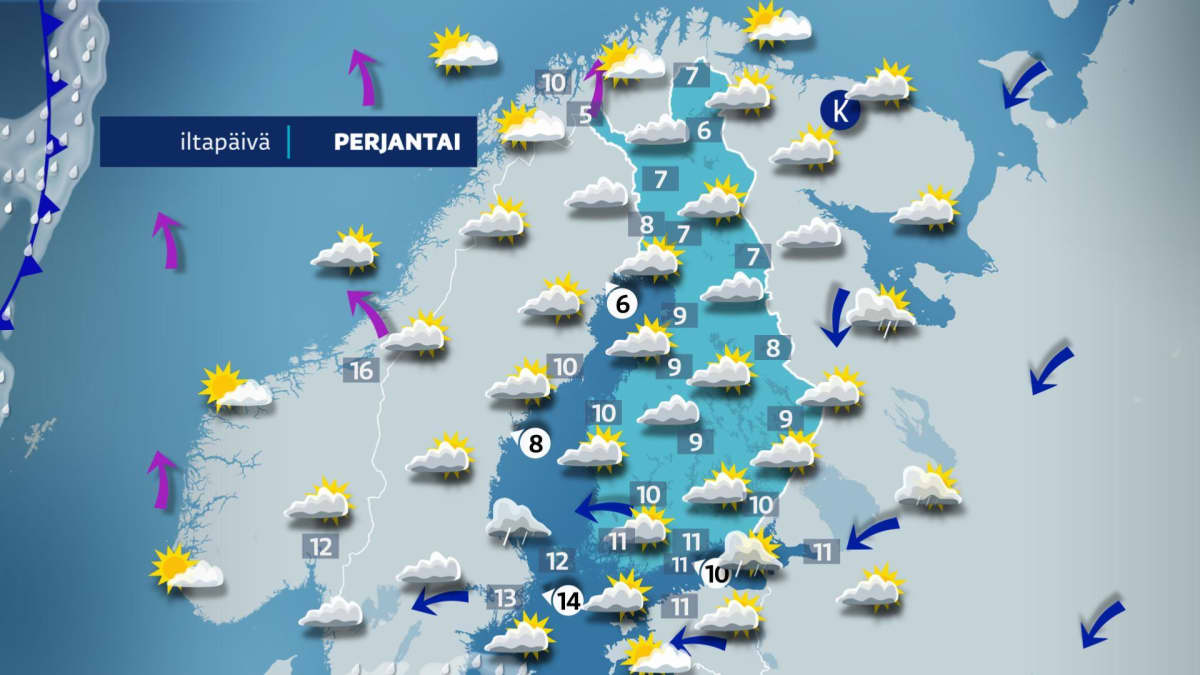 Suomen sääkartta