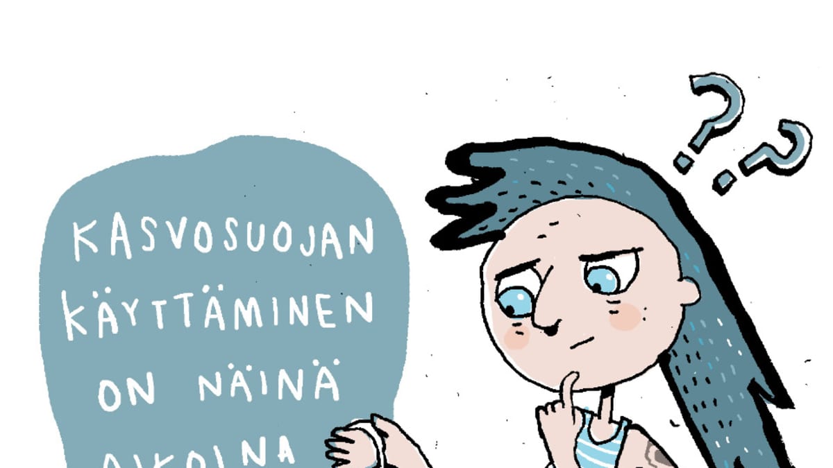 Aiju Salmisen sarjakuvakolumni.