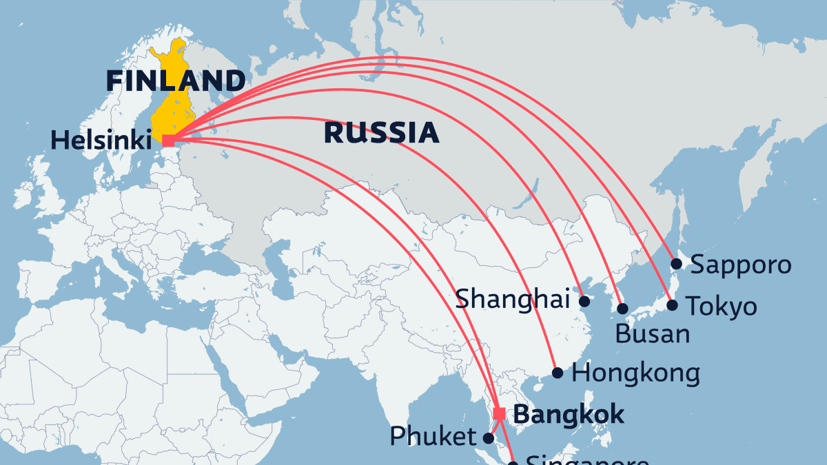 Finland prepares for potential Russian airspace ban News Yle Uutiset