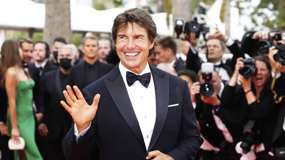 Tom Cruise Cannesin elokuvajuhlilla.