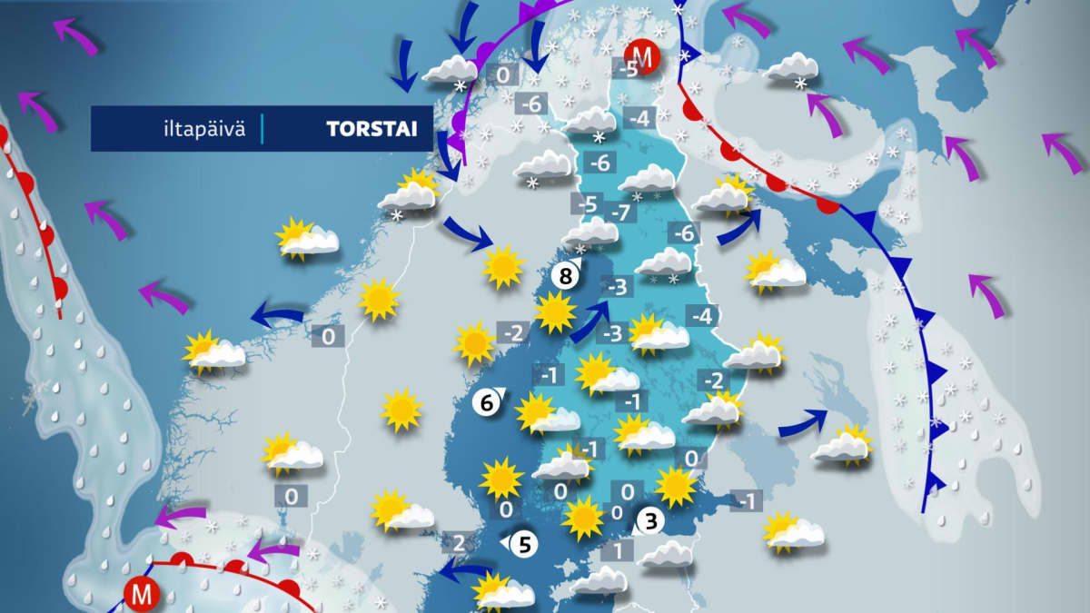 Suomen sääkartta