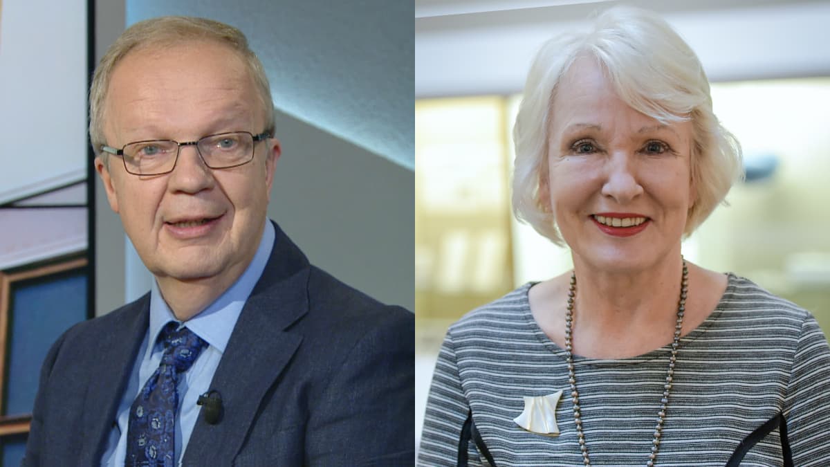 Unto Hämäläinen ja Liisa Hyssälä.