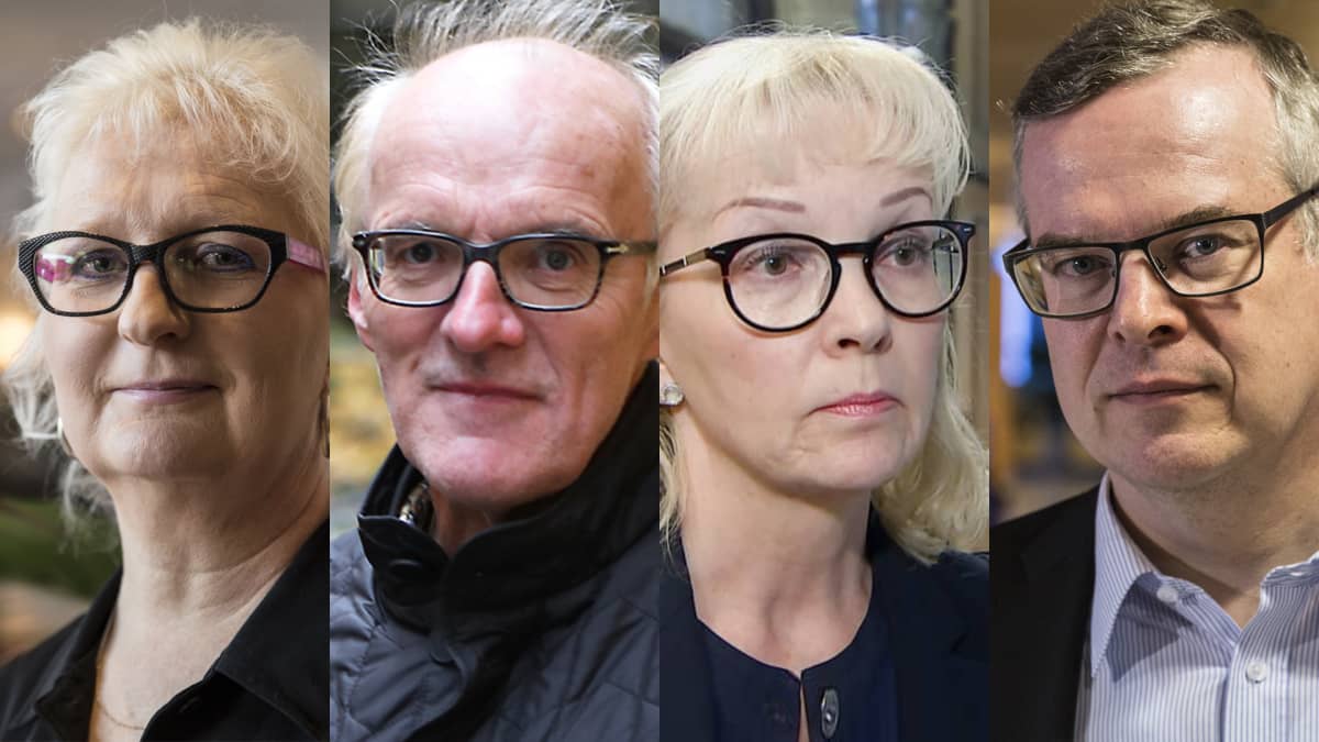 Jaana Paanetoja, Seppo Koskinen, Irma Pahlman ja Lasse Lehtonen