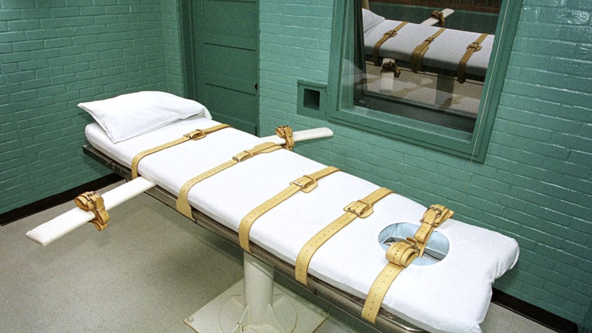 Huntsvillen vankilan teloituskammio vuodelta 2000.
