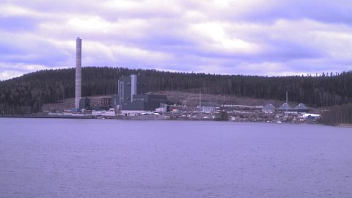 Keljonlahden voimalatyömaa toukokuun 2009 alussa.