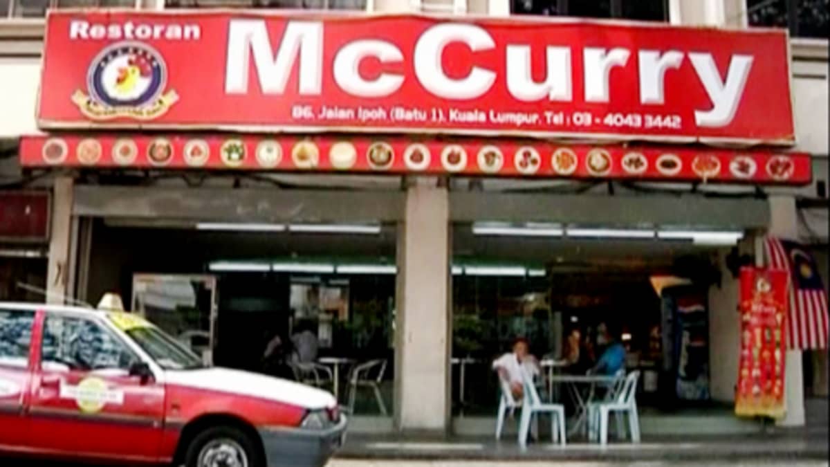 McCurry-ravintola Kuala Lumpurissa.