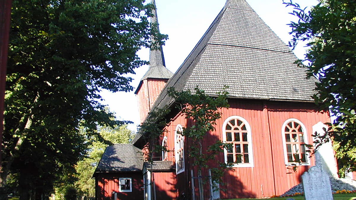 Ulrika Eleonoran kirkko Kristiinankaupungissa.