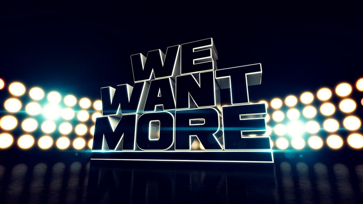 We Want More -logo.