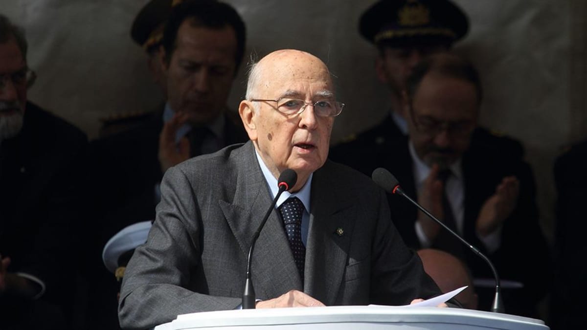 Giorgio Napolitano.